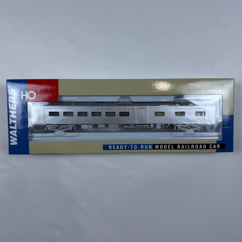 Walthers Pullman-Standard 48-Seat Diner HO Scale Rock Island Silver 932-6830